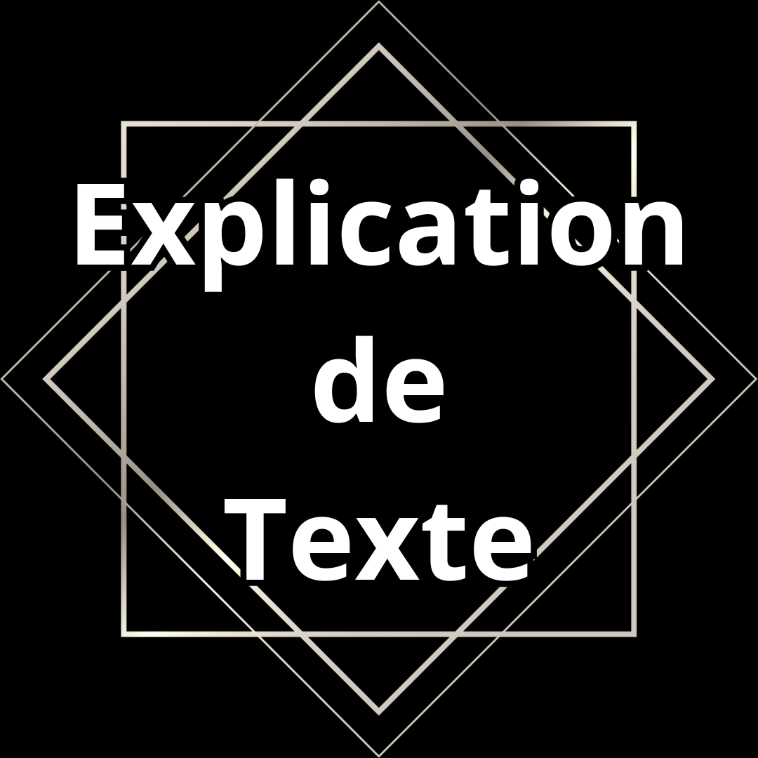 explication de texte